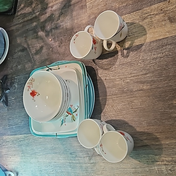 Lenox bone china dish set "Chirp" - Picture 1 of 16